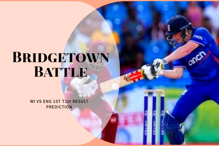 WI vs ENG 1st T20I Result Prediction