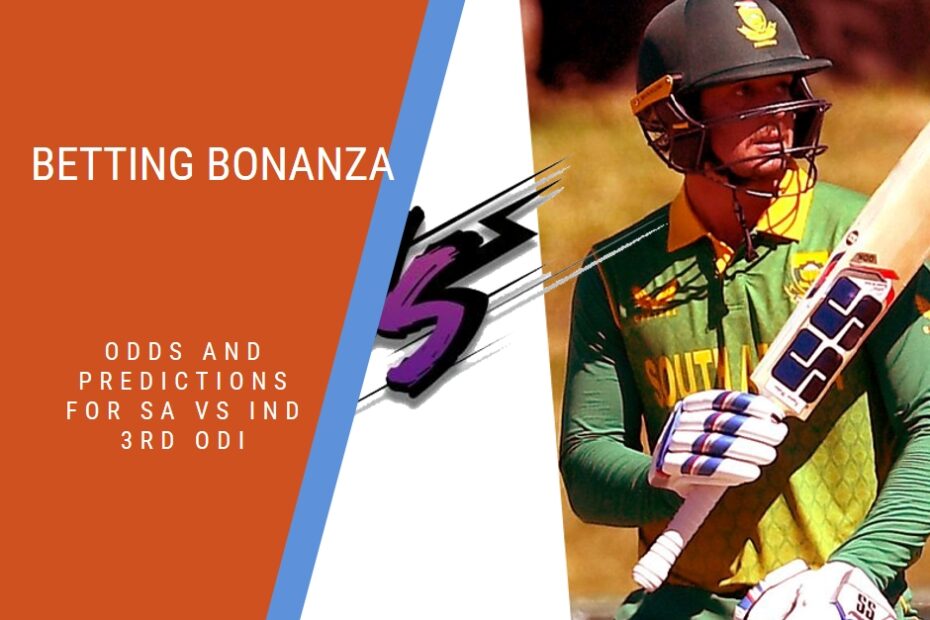 Betting Bonanza: Odds and Predictions for SA vs IND 3rd ODI