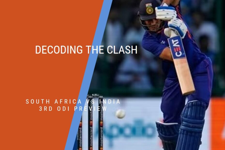 Decoding the Clash: South Africa vs India 3rd ODI Preview