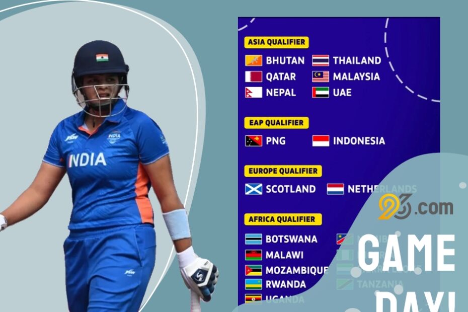 WOMEN’S U19 CRICKET WORLD CUP 2023 SCHEDULE ON 96.COM